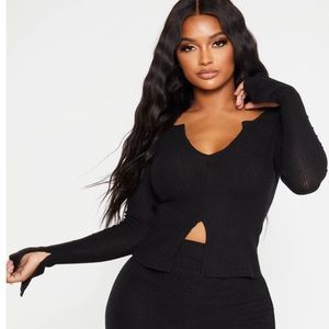 PLT Shape Long Sleeve top